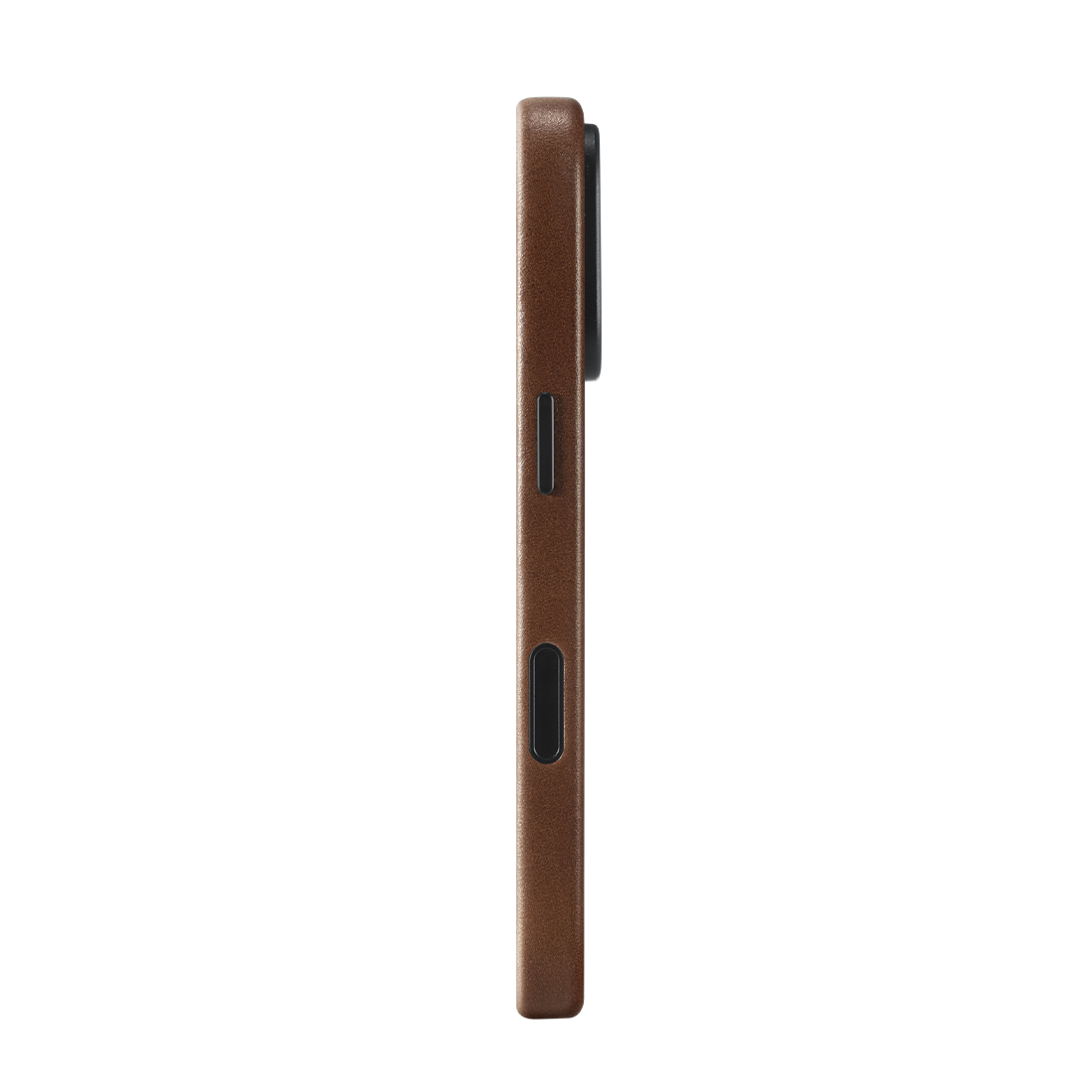 Case for iPhone 17 Pro Max - Aniline Leather Case - Chocolate