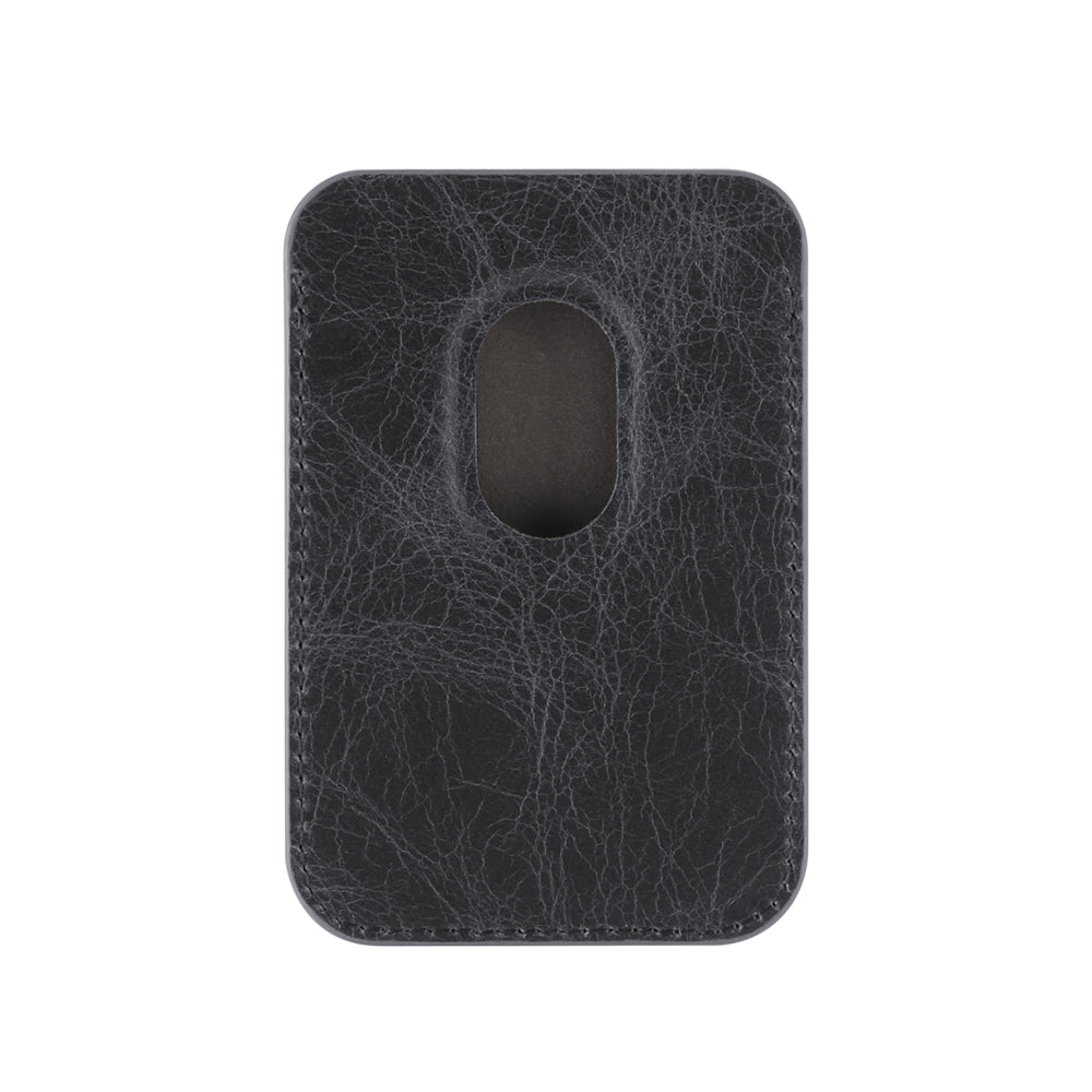 MagSafe Wallet - TUSCANIA Leather - Black