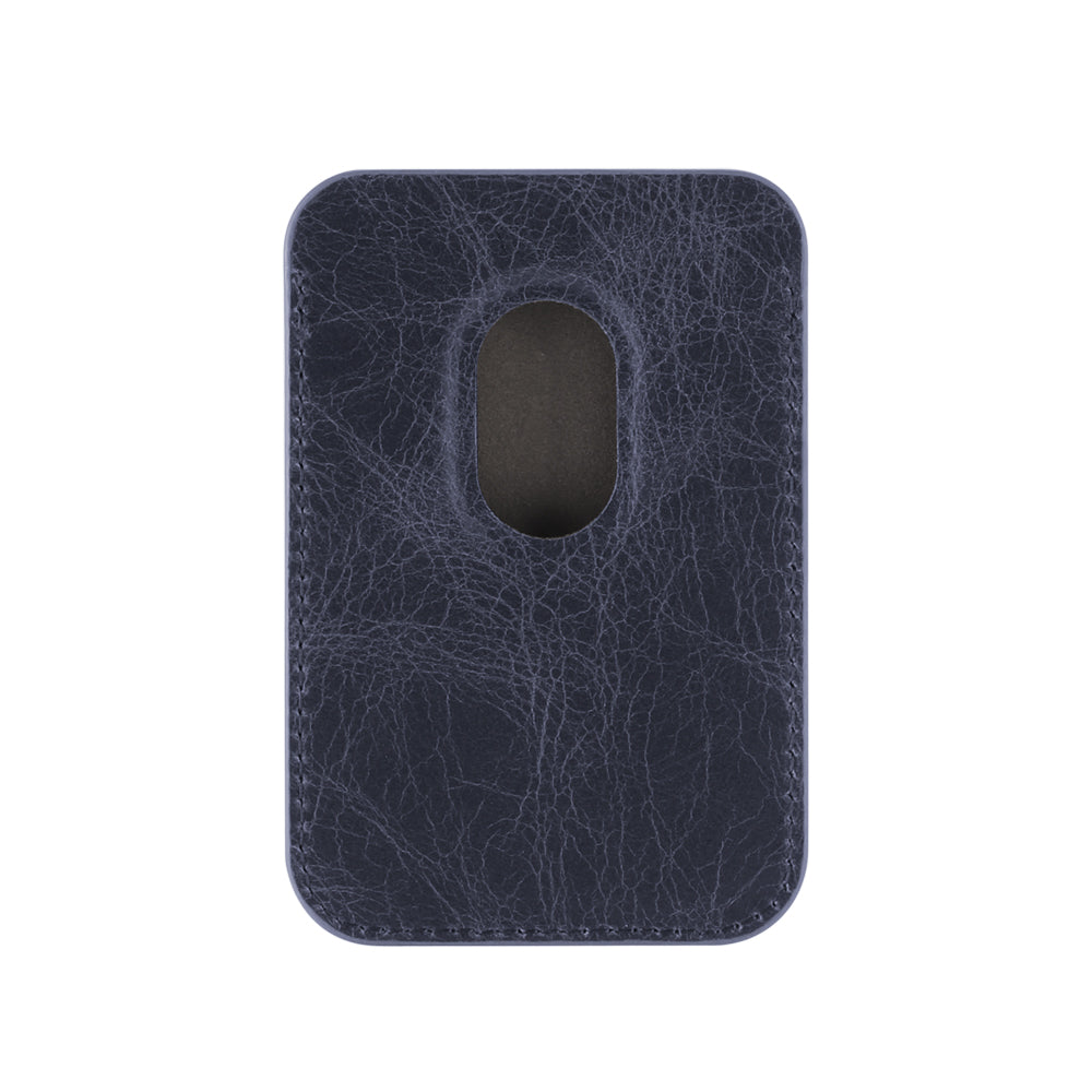 MagSafe Wallet - TUSCANIA Leather - Blue