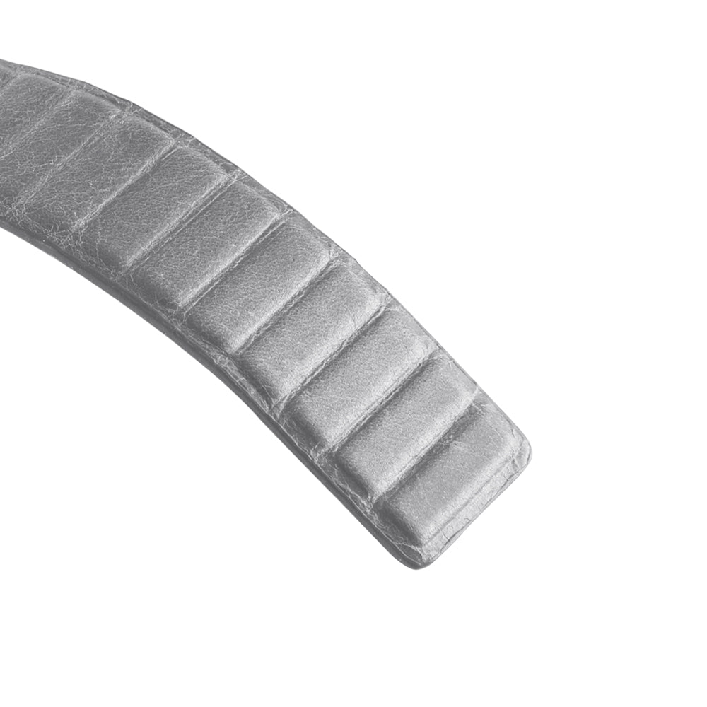 Watch Band for Apple - TUSCANIA Leather - Grey - 42/44/45/46mm & Ultra(49mm)