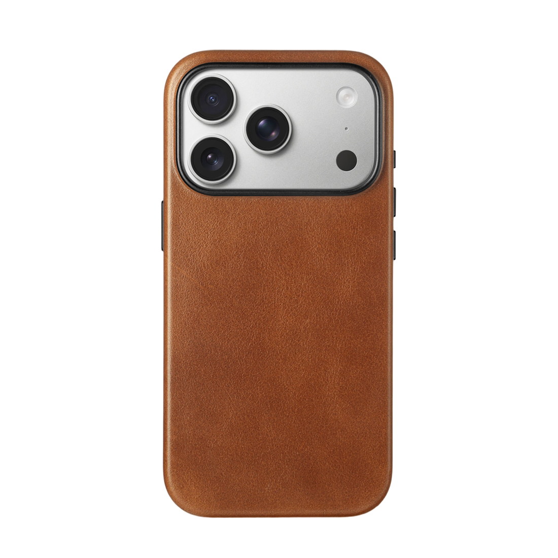 Case for iPhone 17 Pro Max -  Aniline Leather Case - Chocolate