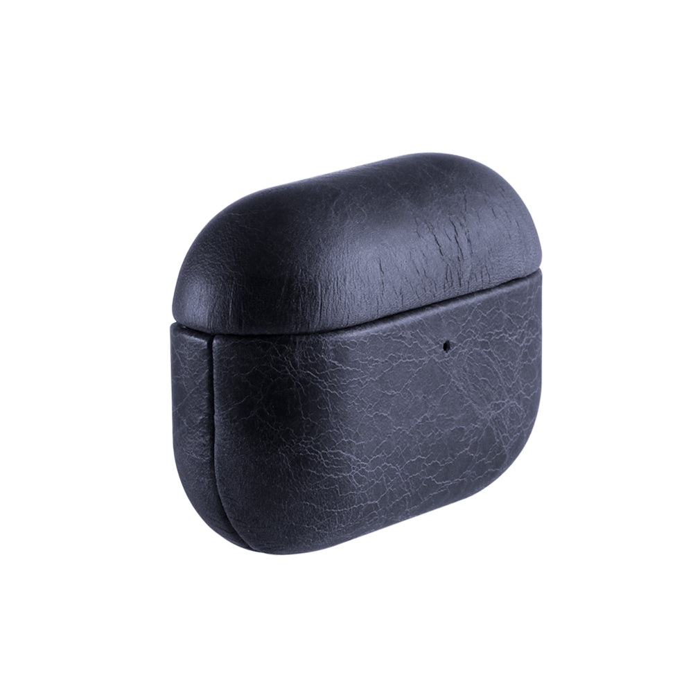 Case for AirPods Pro (3rd Generation) - TUSCANIA Leather Case - Blue