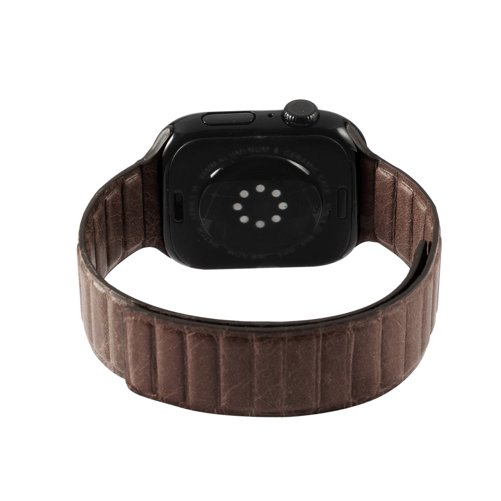Watch Band for Apple - TUSCANIA Leather - Brown - 42/44/45/46mm & Ultra(49mm)