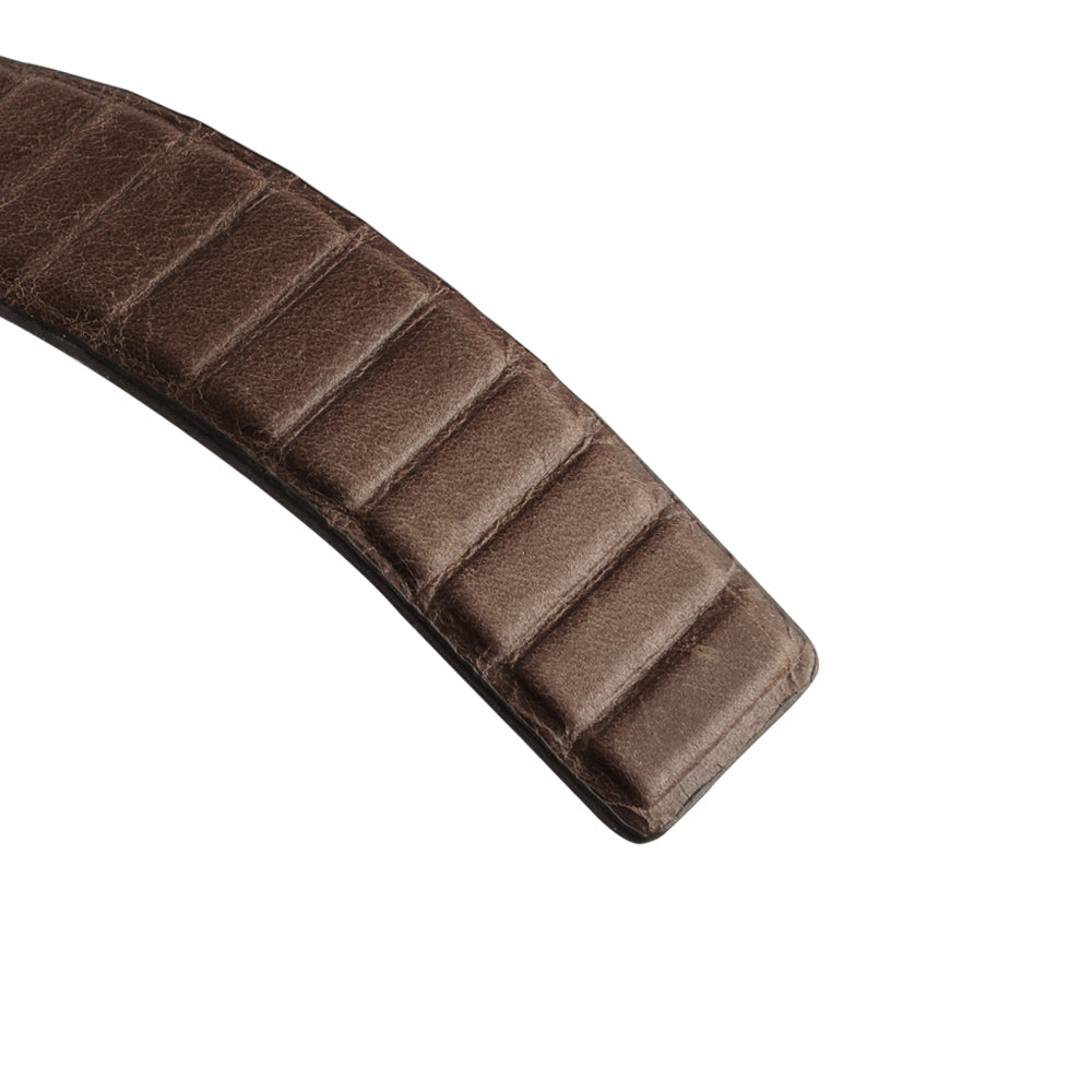 Watch Band for Apple - TUSCANIA Leather - Brown - 42/44/45/46mm & Ultra(49mm)
