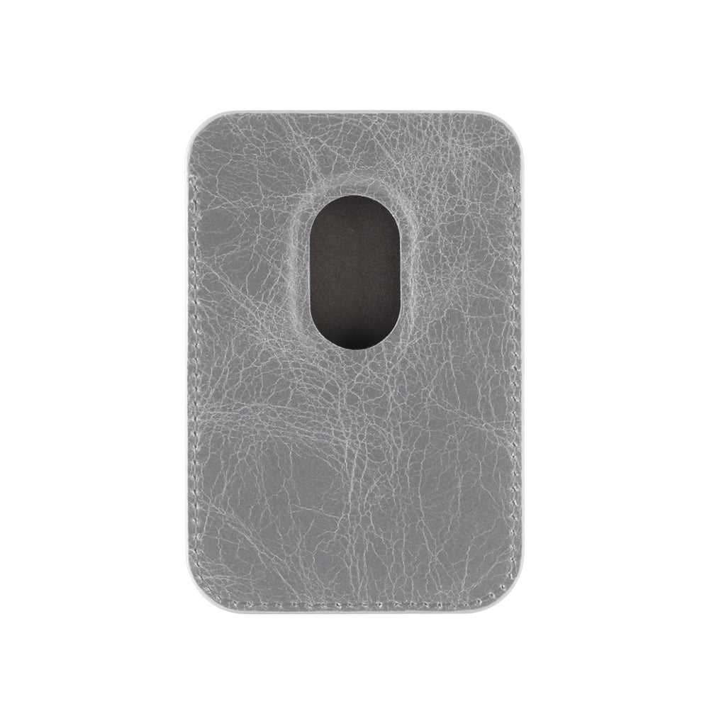 MagSafe Wallet - TUSCANIA Leather - Grey