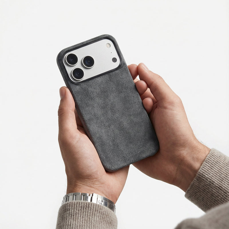 Genuine Italian Alcantara iPhone Case