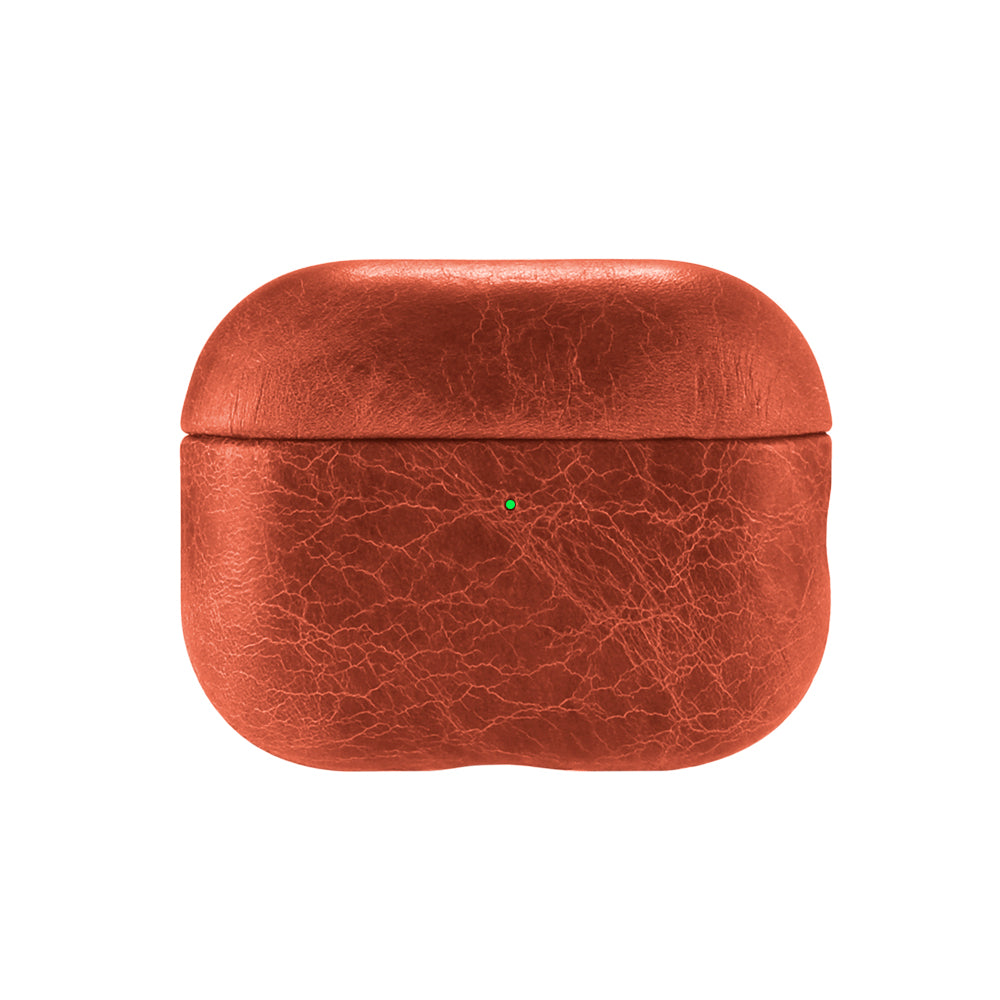 Case for AirPods Pro (3rd Generation) - TUSCANIA Leather Case - Brown
