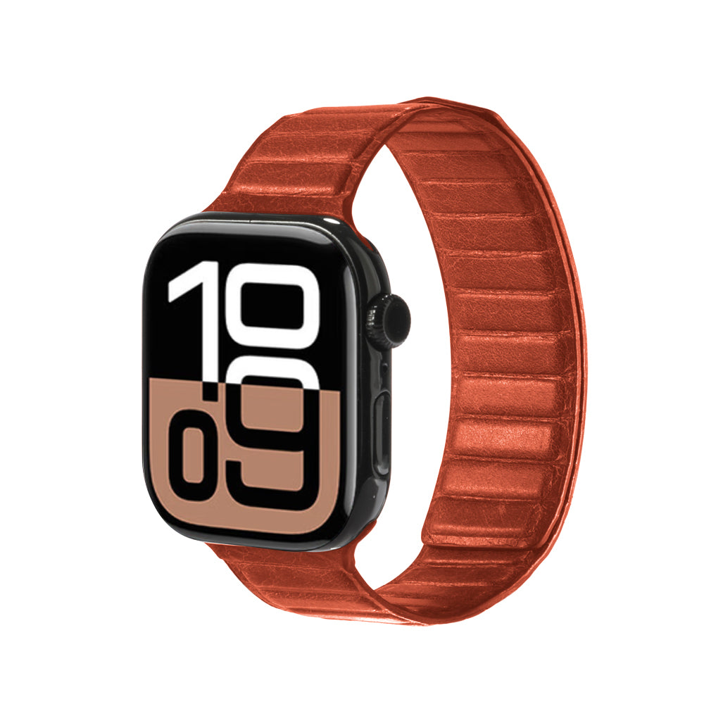 Watch Band for Apple - TUSCANIA Leather - Brown - 42/44/45/46mm & Ultra(49mm)
